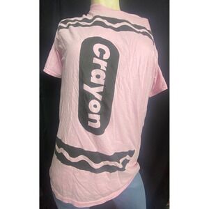 Pink T Shirt Casual Everyday Basic Tee M